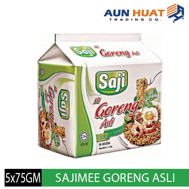 Saji Mi Sup Soto Asli Kari Ayam Kampung Goreng Asli 5 X 75 G