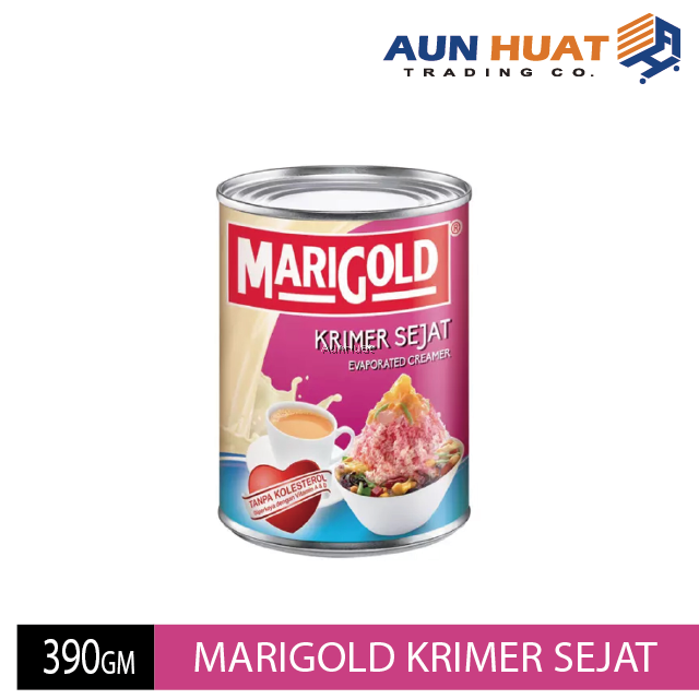 Marigold Krimer Sejat Susu Cair Evaporated Creamer 390g