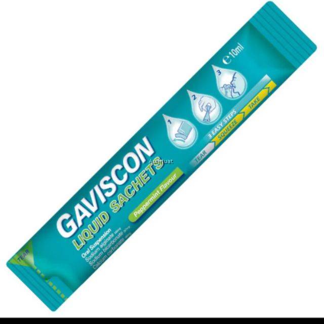 GAVISCON LIQUID SACHETS 10ML